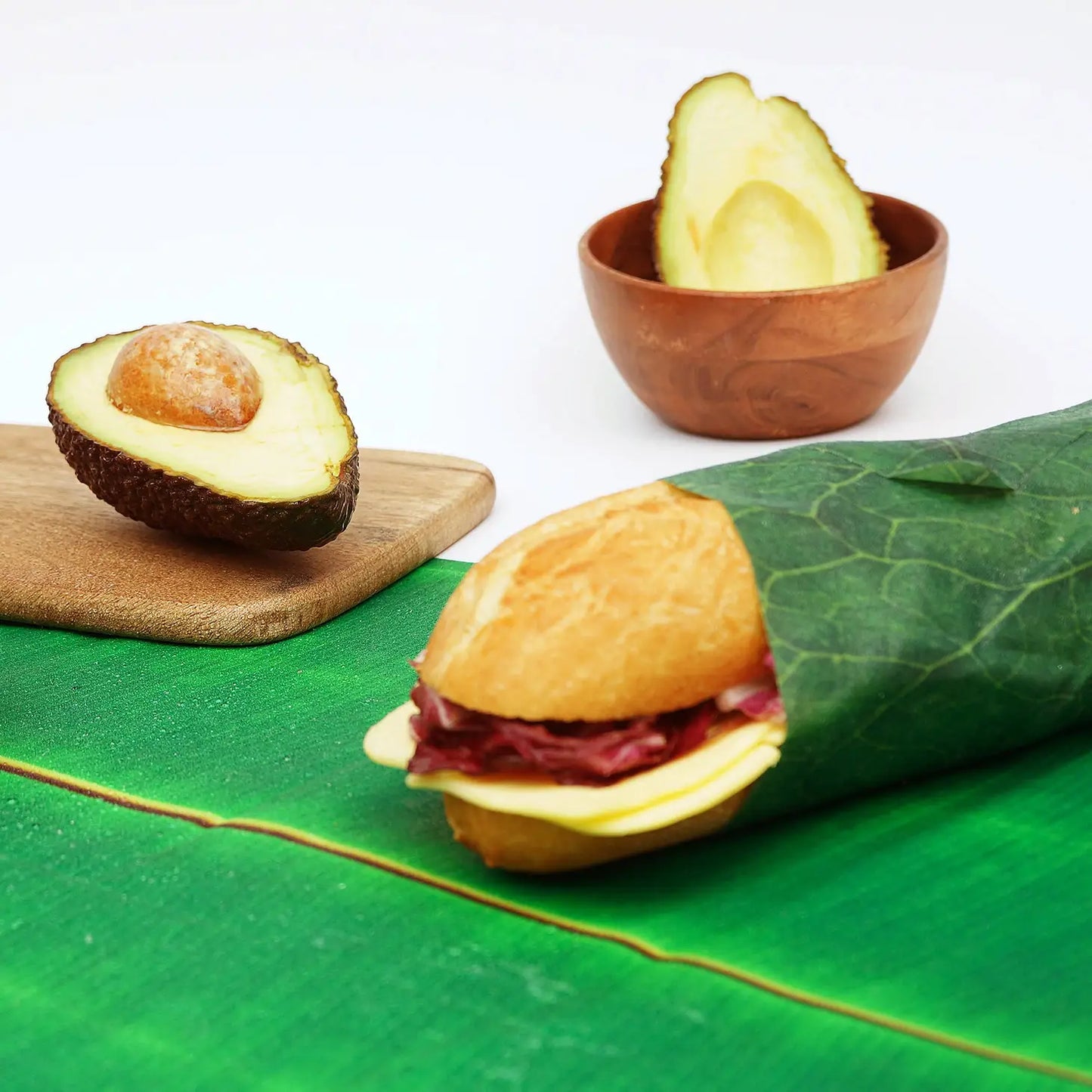 Beeswax Wraps - Leaf Shaped