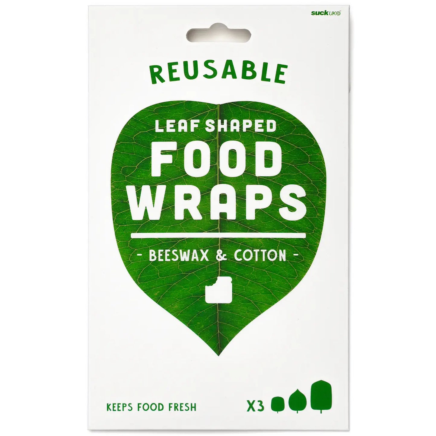Beeswax Wraps - Leaf Shaped