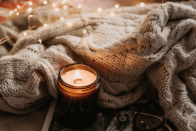 Cornish eco wooden wick candle