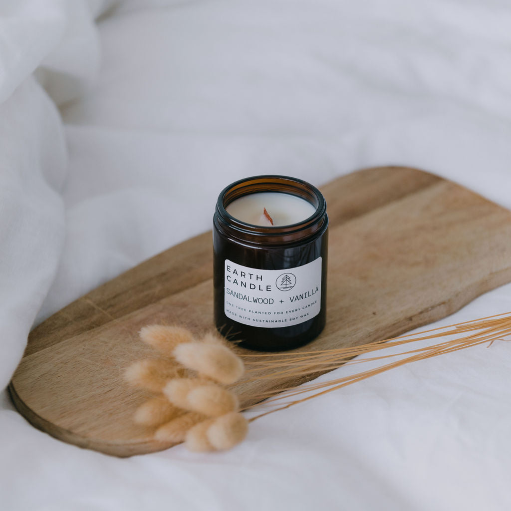 Sandalwood and Vanilla Wooden Wick