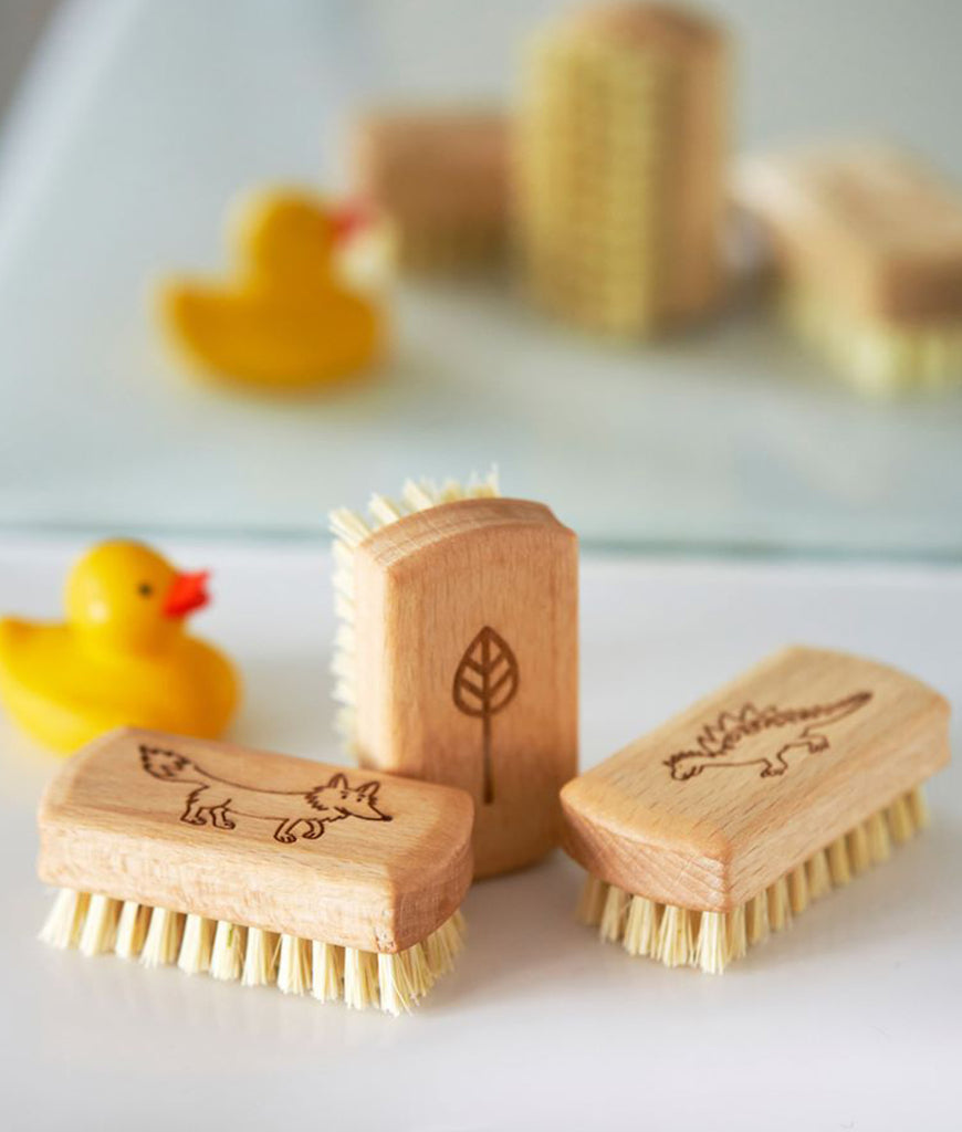 Kids Natural Vegan Nail Brush