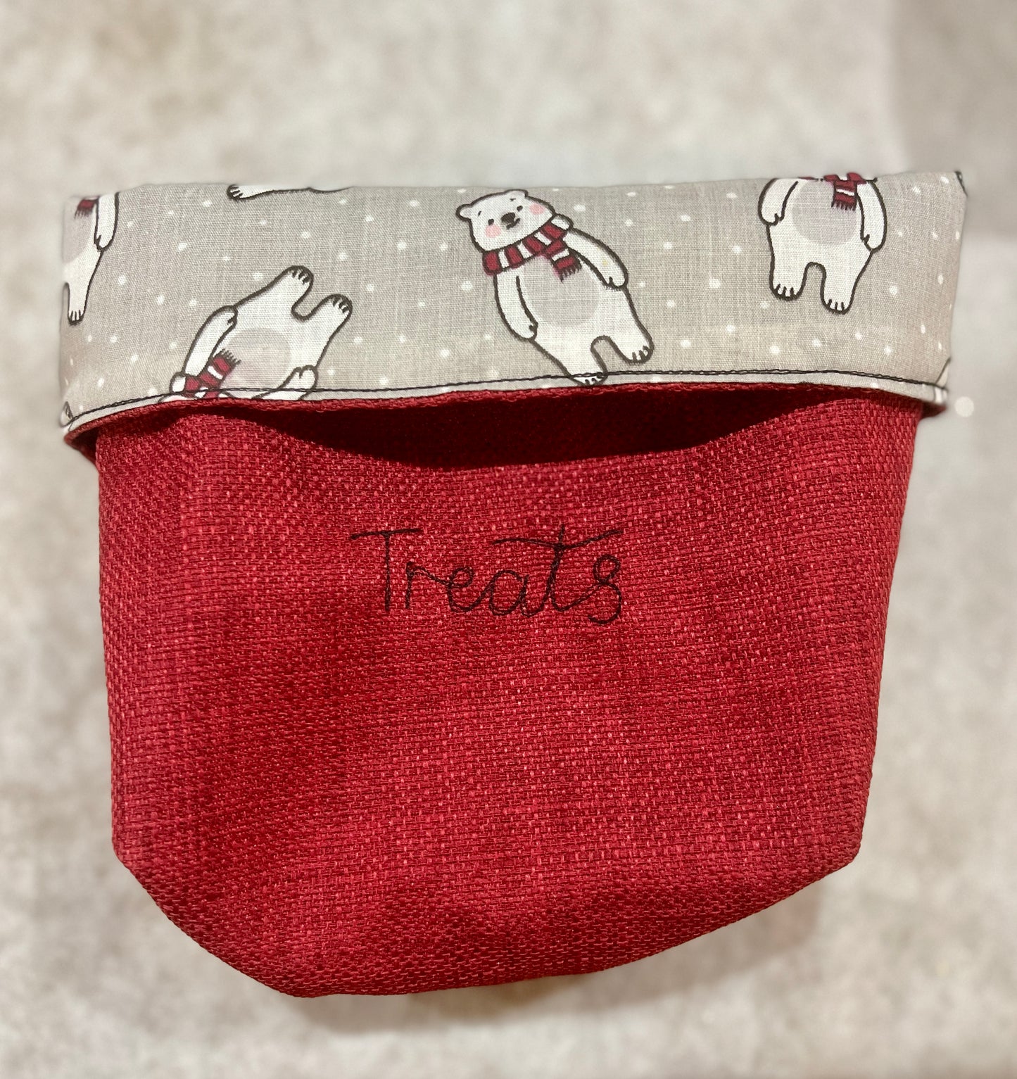 Fabric Gift Basket