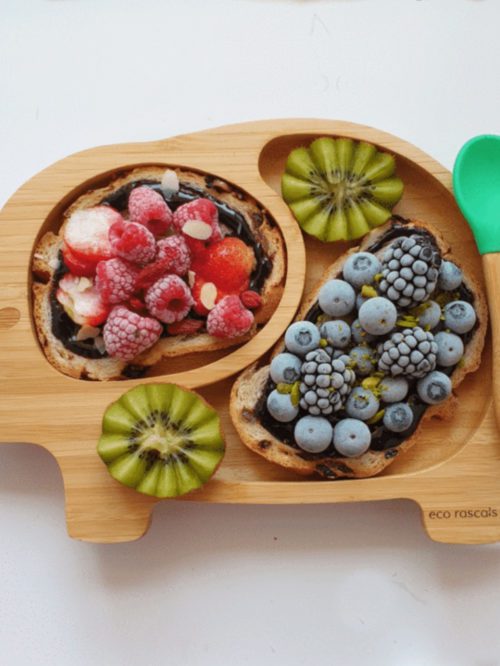 Bamboo Elephant Suction Plate