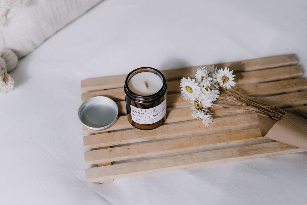 Neroli and Ylang Ylang Wooden Wick Candle