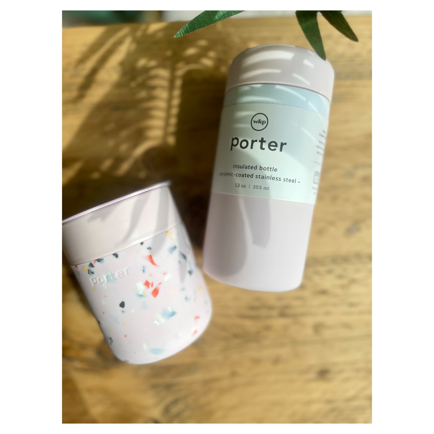 Porter Insulated Bottle in Blush