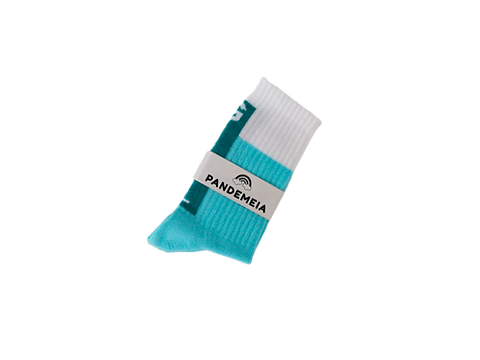 Girl Power Socks for Kids Blue