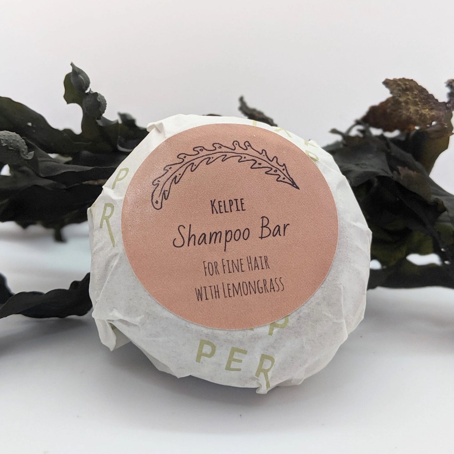 Shampoo bar in packaging for fine hair