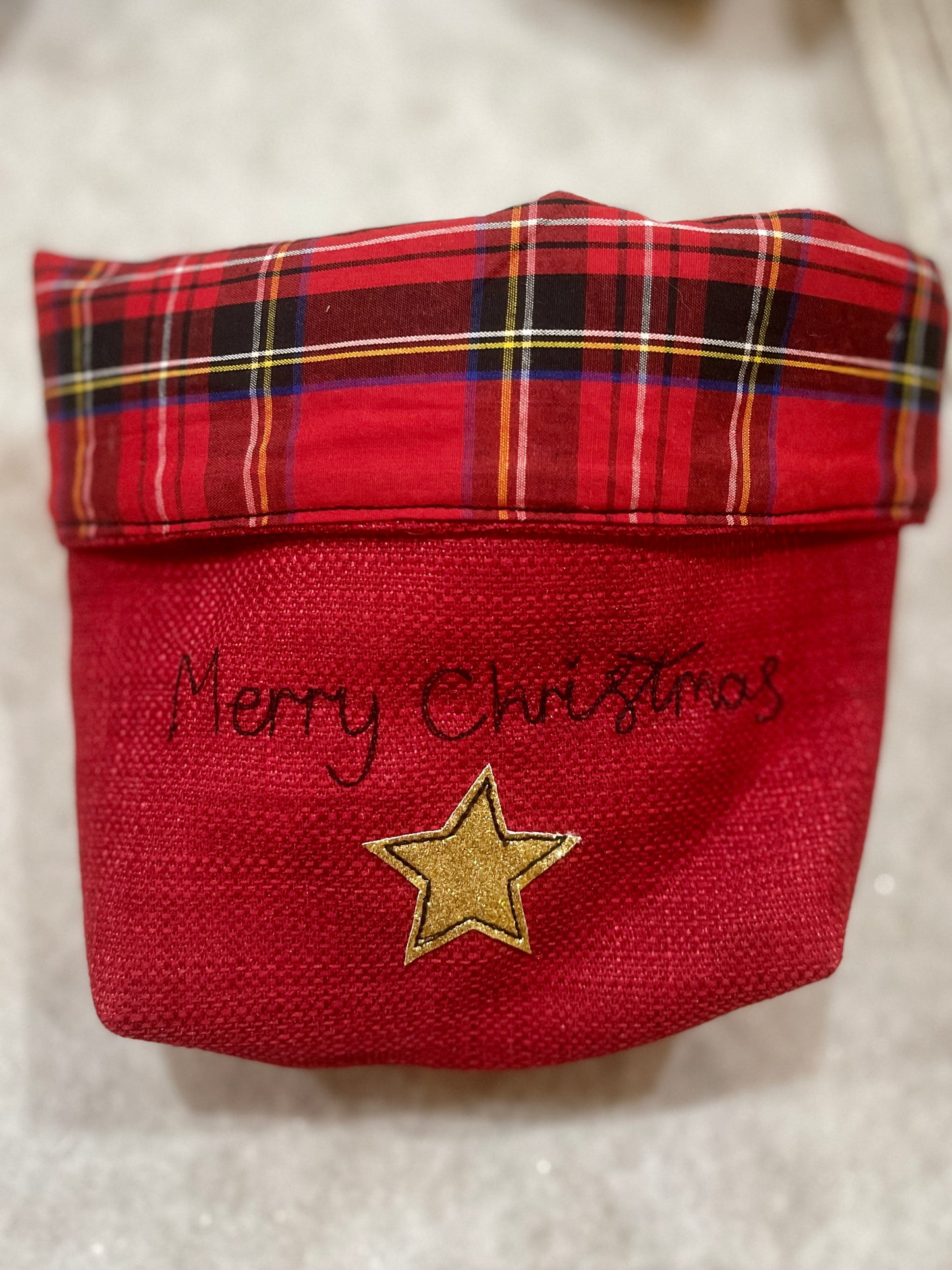Fabric Gift Basket