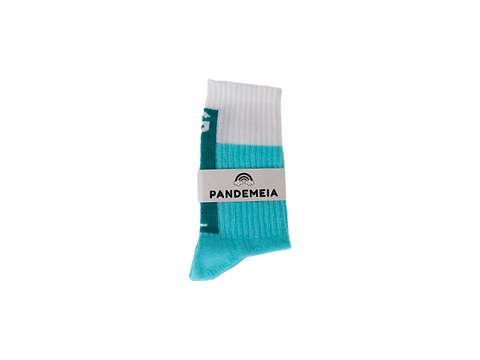Girl Power Socks for Kids Blue