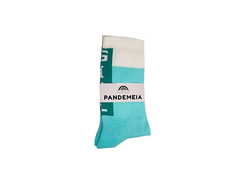 Girl Power Socks Blue