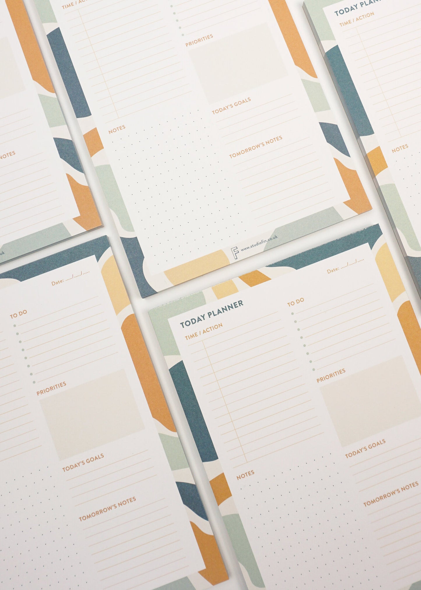 Studio Fin Daily Planner Pad / North