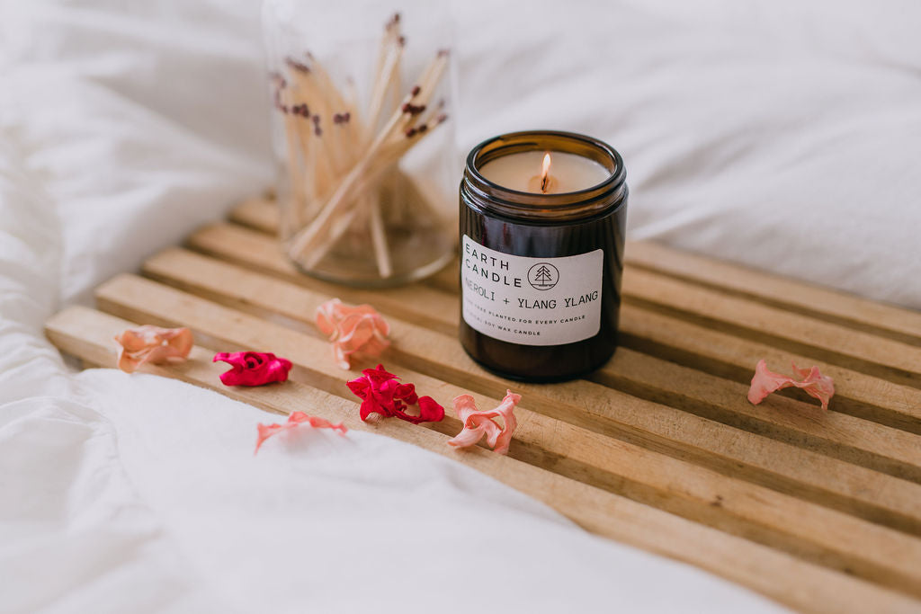 Neroli and Ylang Ylang Wooden Wick Candle