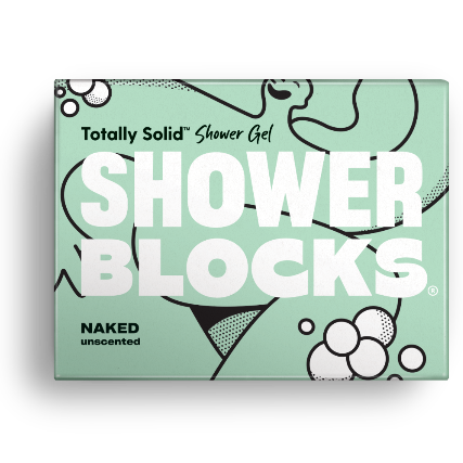 Shower Block - plastic free shower gel soap bars for the shower