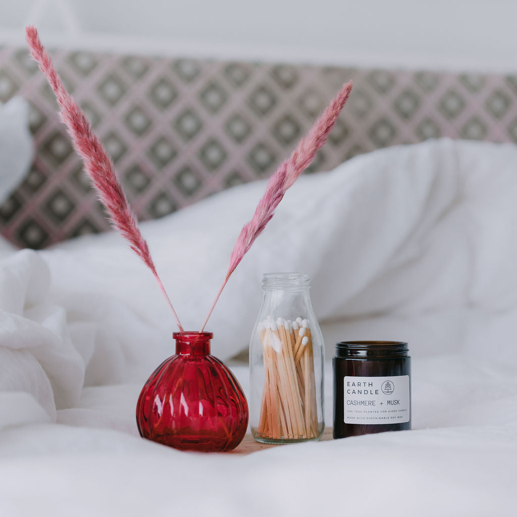 Cashmere and Musk Wooden Wick Candle