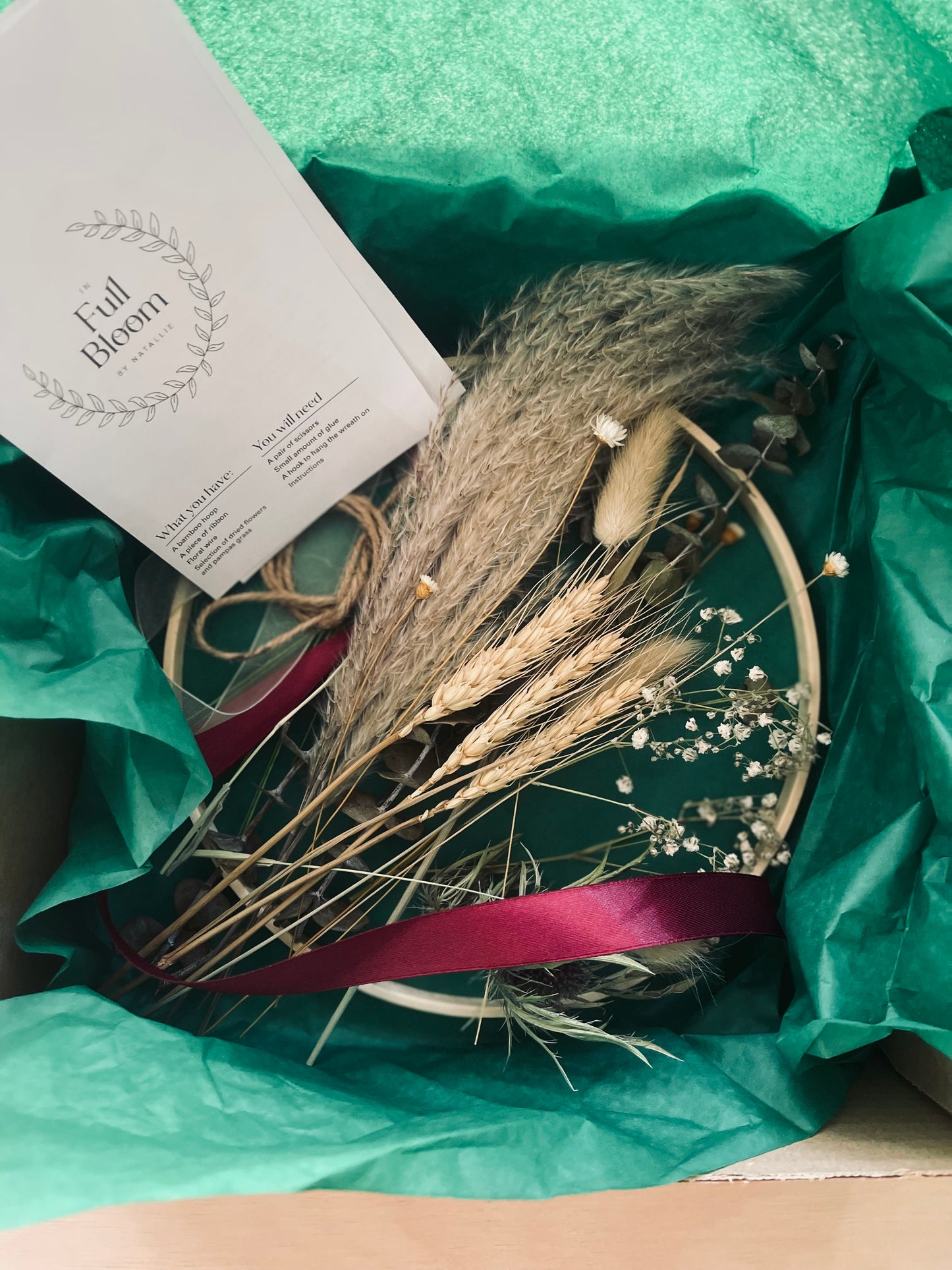 Dried Flower Wreath Making Kit