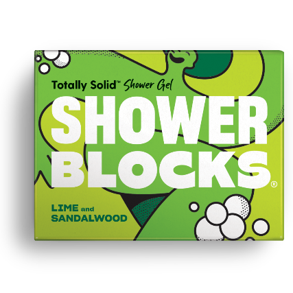 Shower Block - plastic free shower gel soap bars for the shower
