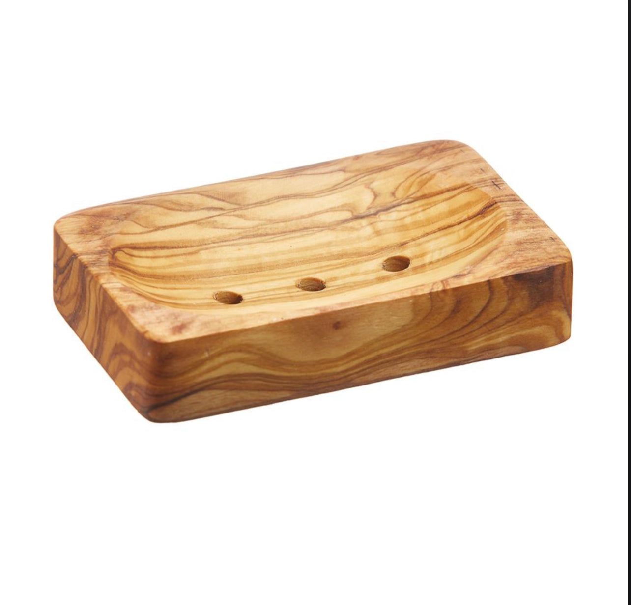 Olive Wood Soap Dish - Rectangle