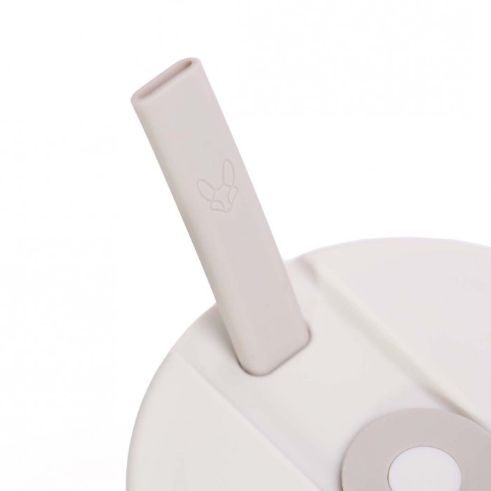 Collapsible silicone cup + straw 20oz