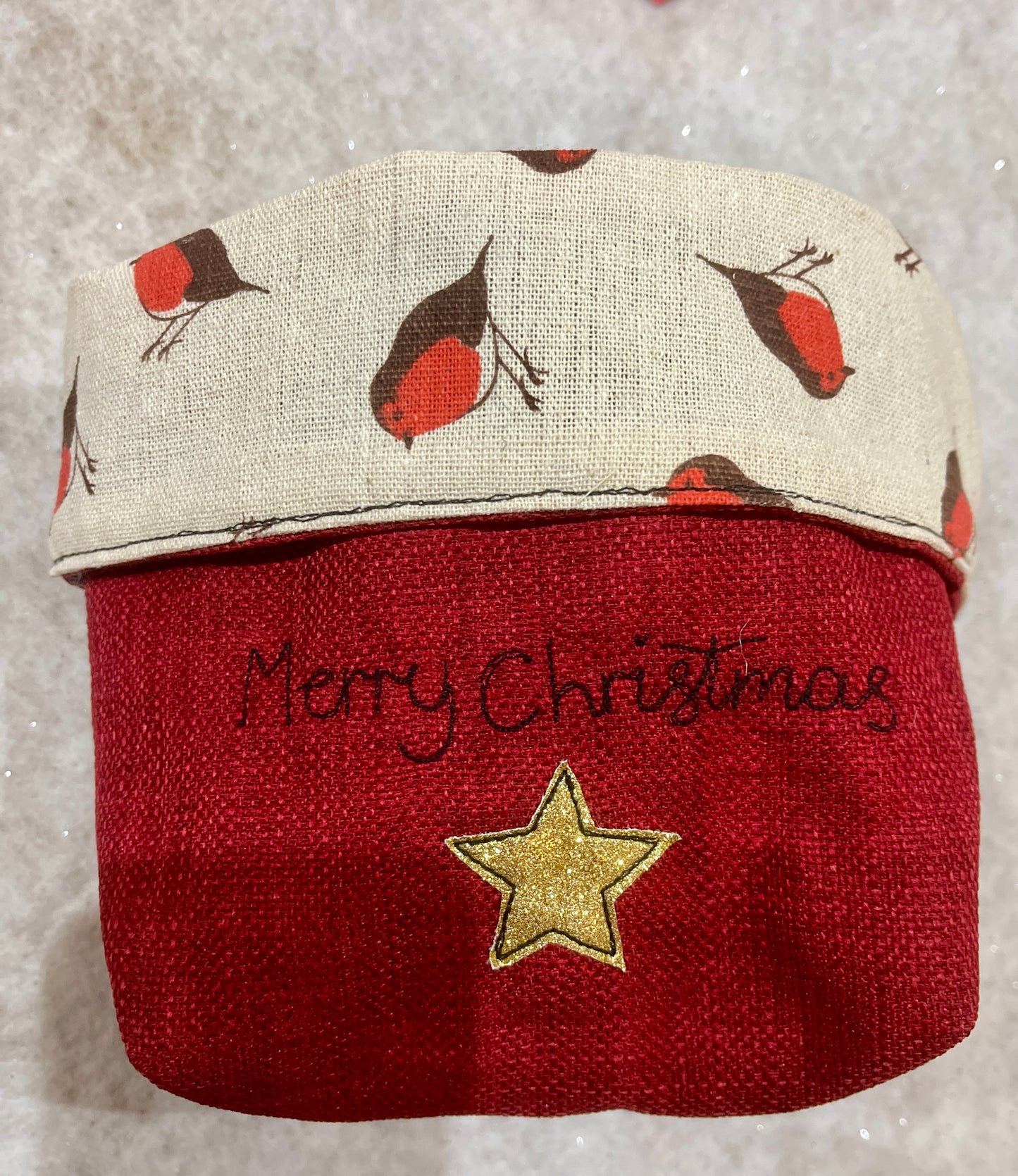 Fabric Gift Basket