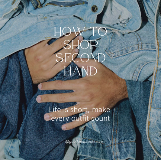 5 Ways to be a Savvy Second Hand Shopper