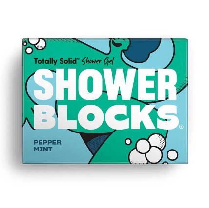 Shower Block - plastic free shower gel soap bars for the shower