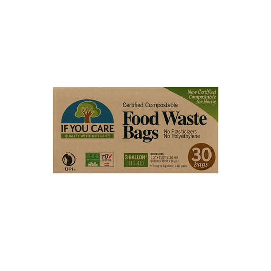 Compostable Food Waste Bags – 11.4L By If You Care