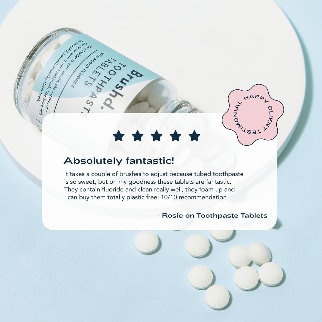 Review of toothpaste tablets 