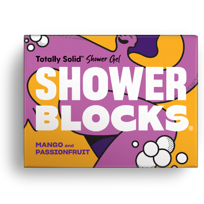 Shower Block - plastic free shower gel soap bars for the shower