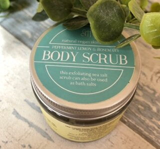 100% natural body scrub 