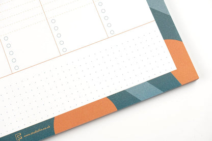 Studio Fin Weekly Planner Pad / Ginger