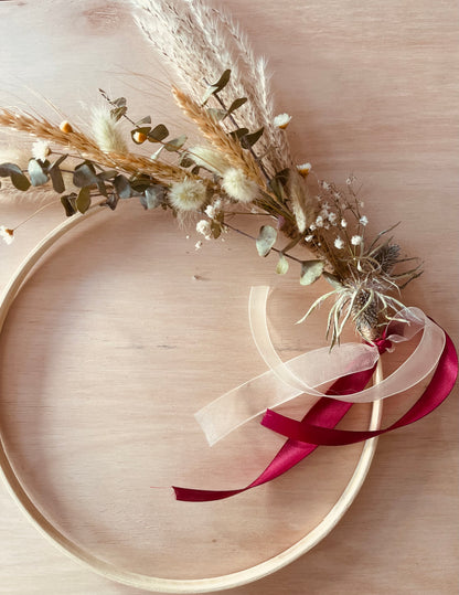 Dried Flower Wreath Making Kit