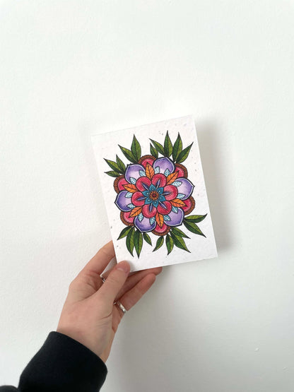 Plantable wildflower cards